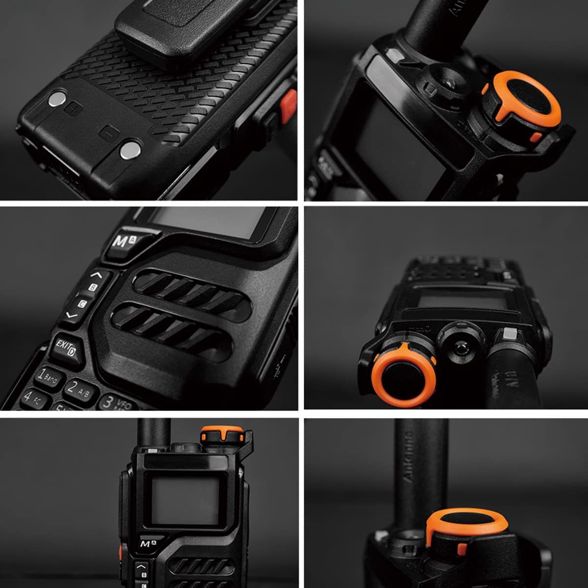 Radio Bidirectionnelle Tri Bande  RT-590 - 200 Canaux, 5 Watts, Réception Bande Aviation, Alertes Météo NOAA