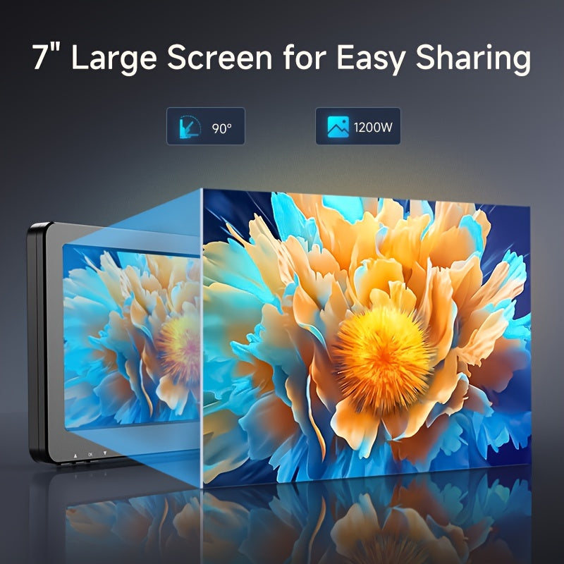 Digital Microscope 1200X, 1080P Coin Microscope Magnifier, 12MP Ultraprécise