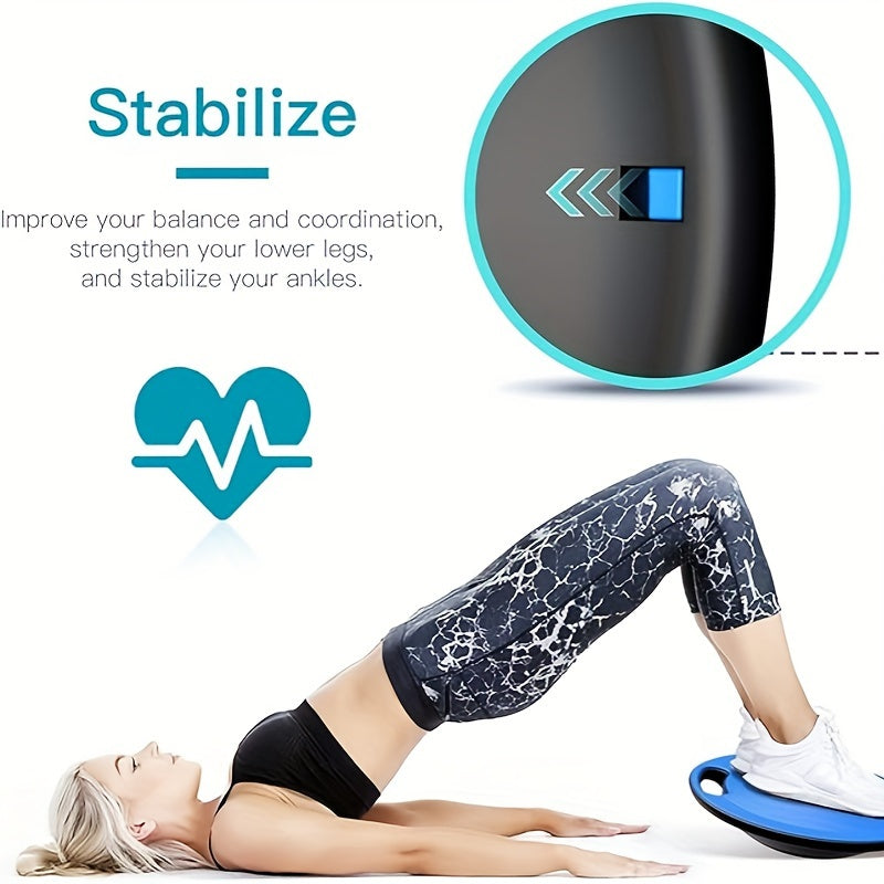 Plateau d'Équilibre de Yoga Antidérapant - Équipement de Fitness à la Maison ou Salle de Sport UNISEX