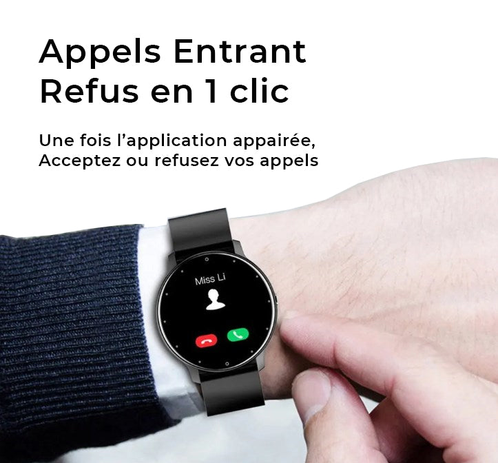 Montre ICONIQUE ''TAROS WATCH "intelligente connectée  Mixte indispensable  à AVOIR A SON POIGNET EN 2026