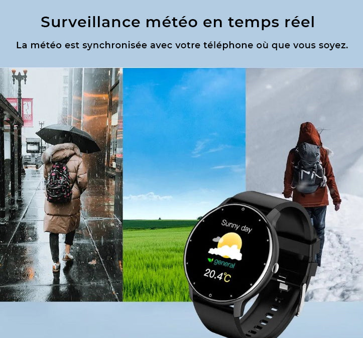 Montre ICONIQUE ''TAROS WATCH "intelligente connectée  Mixte indispensable  à AVOIR A SON POIGNET EN 2026