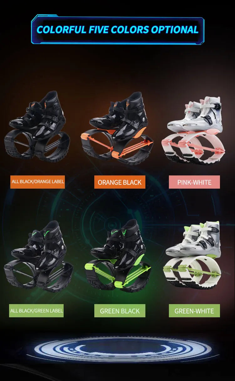 Chaussures de "saut de kangourou" UNISEX,chaussures amincissantes, rebondissantes, de fitness tonifiant