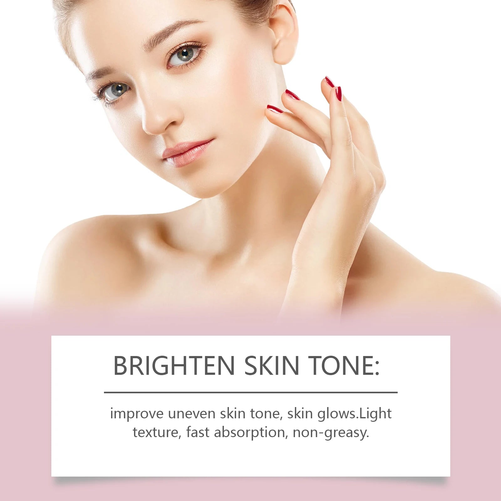 Tonique à l'essence et peptides de Rose et liftant pour la peau, apaisant, hydratant, rafraîchissant, revitalisant, nourrissant, éclaircissant, Peptide rose pour le visage