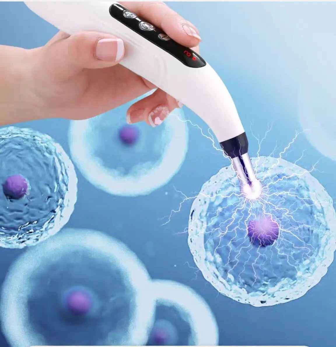 Stylo de Point d'acupuncture électro stimulation "TENS", fibromyalgie, arthrose...