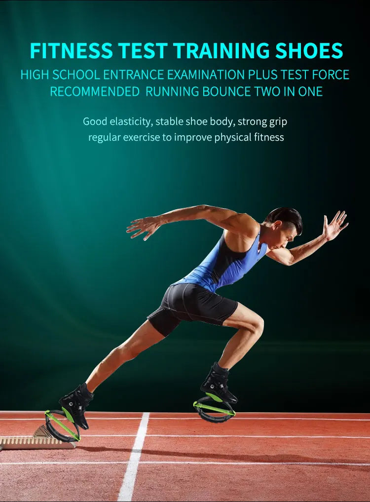 Chaussures de "saut de kangourou" UNISEX,chaussures amincissantes, rebondissantes, de fitness tonifiant