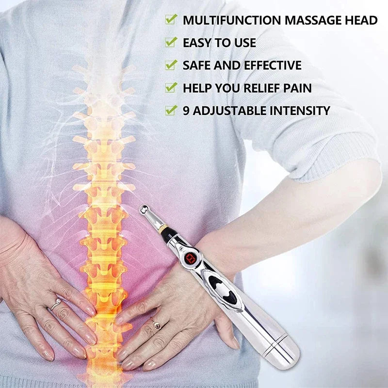 Notre stylo d'acuponcture ,soulage ''VRAIMENT ''les douleurs liées à la fibromyalgie, aux tensions musculaires, aux douleurs articulaires, au dos, aux migraines et à la fatigue physique