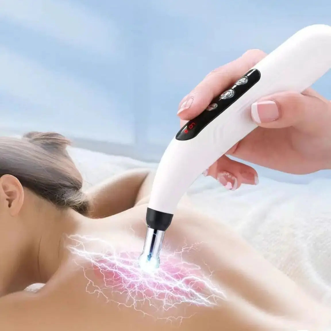 Stylo de Point d'acupuncture électro stimulation "TENS", fibromyalgie, arthrose...